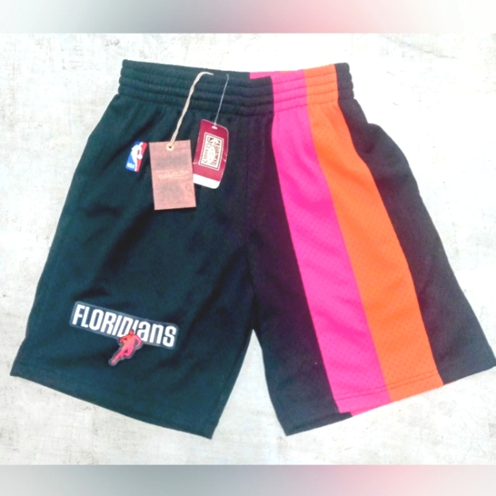 Mitchell & Ness HWC Miami Heat Floridians shorts NBA Swingman